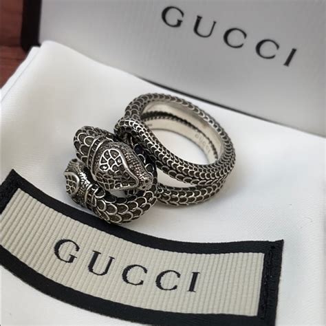 gucci ring women|Gucci snake ring women's.